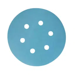 DYNABRADE 152.4 mm (6 Inch) Abrasive Blue Film Velcro Disc 220 6 Hole-image-89