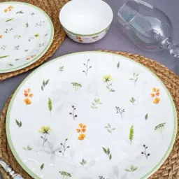 Servewell Springfield Green Melamine 12Pcs Dinner Set (0.22 L)-image-49