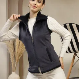 Nayam by Lakshita Blue Solid Jacket-picture-47