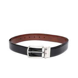 Tommy Hilfiger Men Black & Brown Leather Reversible Belt-picture-35