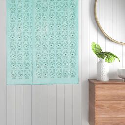 FABINALIV Kids Green 2 Pieces Printed Cotton Bath Towels-picture-18