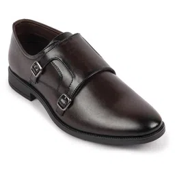 fausto Men's Formal Wedding Party Double Monk Strap Shoes image 3