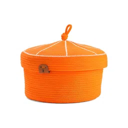 Umami Studio Orange Tote Basket Organisers image 2