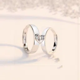 Teeragaj Set Of 2 Stone Studded Adjustable Finger Ring image 3