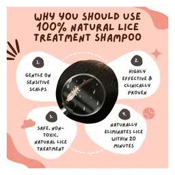 Coco Crush Natural Anti-Lice Treatment: Oil, 200 ml; Shampoo, 200 ml; & Hair Spray, 200 ml; Kills Lice, Eggs & Nits (600 ml) image 2