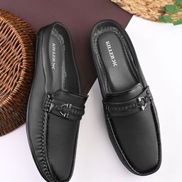 Killer Men Slip-On Round Toe Horsebit Loafers-picture-25