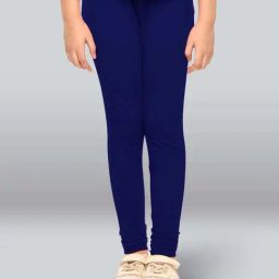 Lyra Kids Blue Skinny Fit Leggings-picture-48