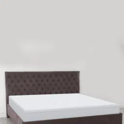 Welspun white polyester welprotect mattress prot queen image 1