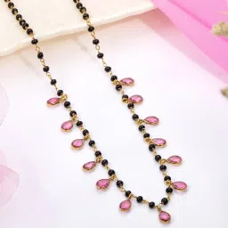 Zavya 925 Sterling Silver Glimmering Unity Princess Mangalsutra For Women image 1