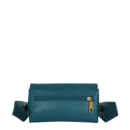 Baggit Blue Solid Medium Waist Pouch image 3