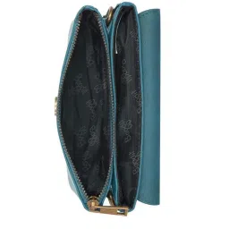 Baggit Blue Solid Medium Waist Pouch image 4