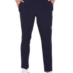 Asics Reflective Navy Regular Fit Sports Trackpants image 1
