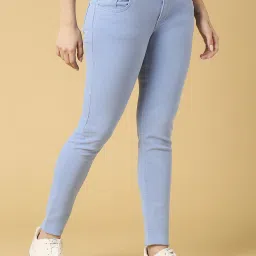 HJ HASASI Sky Blue High Rise Jeans image 1