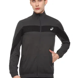 Asics Graphite Grey Regular Fit Sports Jacket image 1