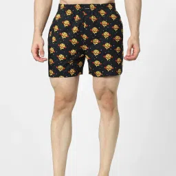 Jack & Jones Black Printed Boxers image 1
