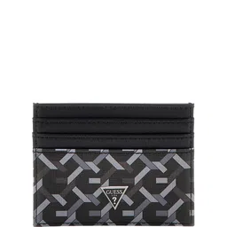 GUESS Men Geometric Printed PU Card Holder image 3