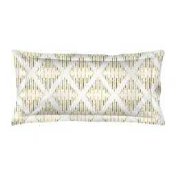 Layers Illuminating Homes Floral Yellow 144 TC Cotton Single Bed Sheet with 1 Pillow Cover image 3