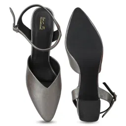 Inc.5 Women's Pewter Back Strap Sandals image 3