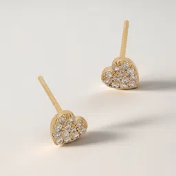 Accessorize London Gold-Plated Stud Earrings image 1