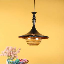 DecorativeRay Black & Gold Aluminium Ceiling Light - Set of 1-picture-30