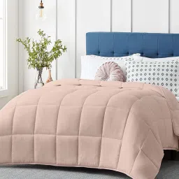 Razzai Peach Poly fill Basic Comforters image 1
