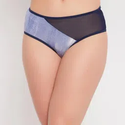 Clovia Navy Printed Panty-picture-37