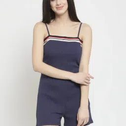 Global Republic Navy Mini Playsuit-image-61