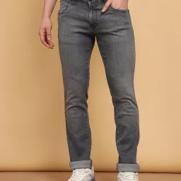 Wrangler Grey Slim Fit Jeans image 1