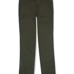 Gini & Jony Boys Grey Cotton Regular Fit Trousers image 1