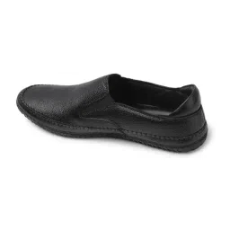 Carlton London Men's Black Slip-On Shoes image 5