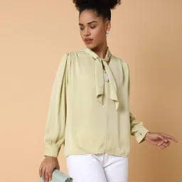 showoffff SHOWOFF Green Regular Fit Top image 1