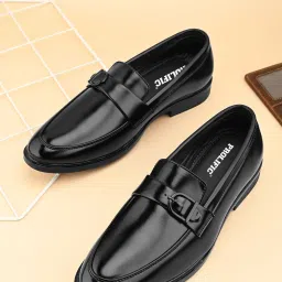 Prolific Men's Black Formal Loafers image 1