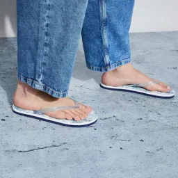 Ginger by Lifestyle Women's Blue Navy Denim Thongs-image-28