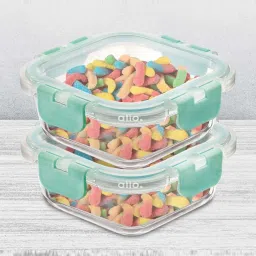 allo Borosilicate Glass Containers with Lids Microwave Safe Container for Glass Food Storage Containers image 1