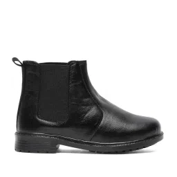 Tiny Bugs Kids Black Casual Boots image 1