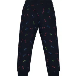 Plum Tree Kids Navy Printed  Joggers image 2