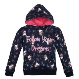 Plum Tree Kids Navy EmbellishedHoodies image 1