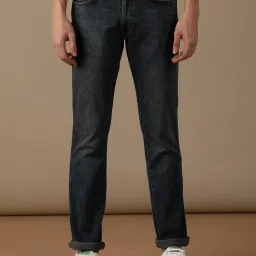 Wrangler Millard Dark Blue Regular Fit Heavily Washed Jeans image 1