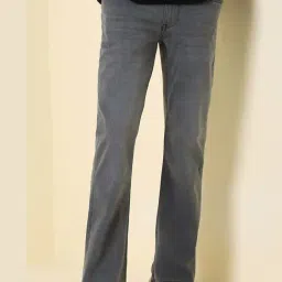 Allen Solly Grey Cotton Regular Fit Jeans-picture-17