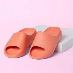 Forever Glam by Pantaloons Women's Coral Slides image 1