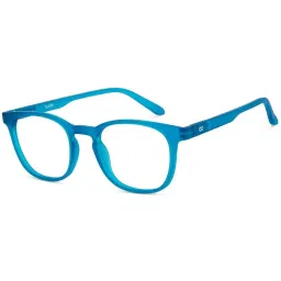 Lenskart Hustlr Blue Wayfarer Blue Light Protection Unisex Reading Glasses image 1