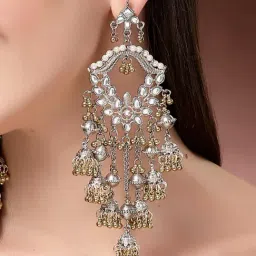 Karatcart Silver Earrings for Women-picture-25