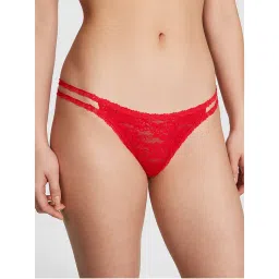 victoria's secret intimates Victoria's Secret PINK Wink Strappy Thong Panty Red-picture-32