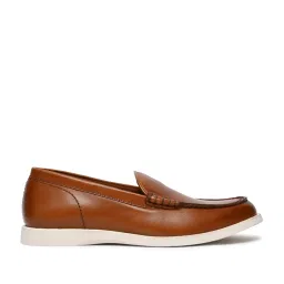 Aldo Men's Cognac Formal Loafers image 1