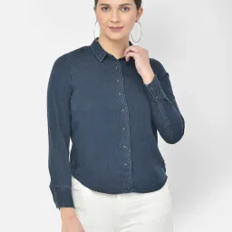 NUMERO UNO Blue Denim Shirt image 1
