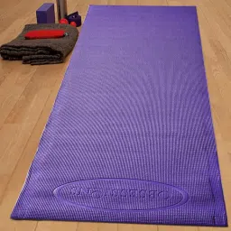 OBSESSIONS Rejuvenating Yoga Mat with Carrying Strap Purple image 1
