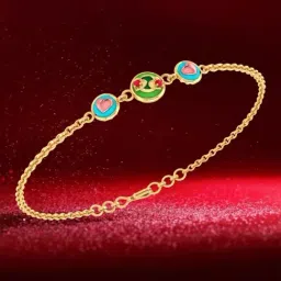 P.C. Chandra Jewellers 18KT Yellow Gold With Heart-shaped Designs Bracelet for Women And Girls-picture-38