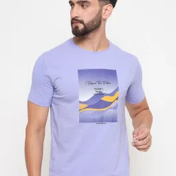 Duke Blue Slim fit Printed T-Shirt image 1