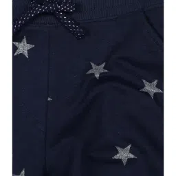 Plum Tree Kids Navy  Printed  Joggers image 3
