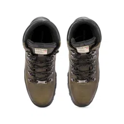 Woodland Men's Olive Green Boots image 3